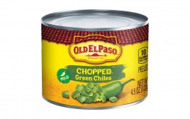 Old El Paso Chopped Green Chiles - Mild   Tin  127 grams